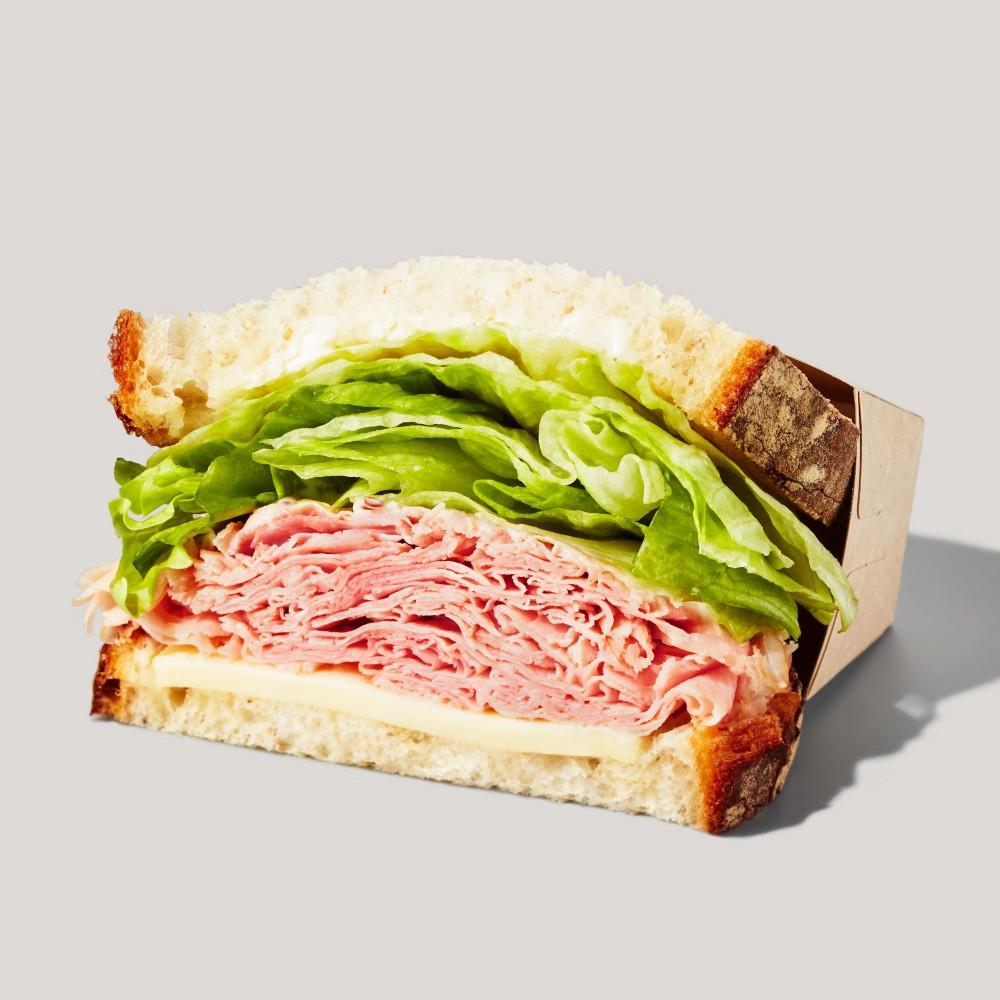 ハム&チーズ石窯カンパーニュサンド