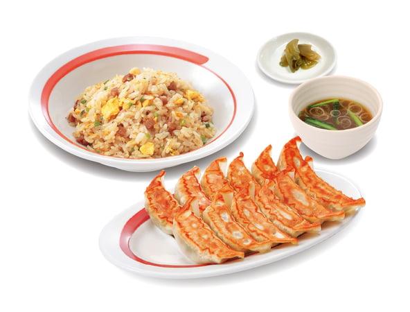 Wギョーザチャーハンセット(15時～)