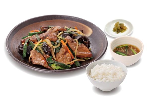 レバニラ炒めセット(15時～)