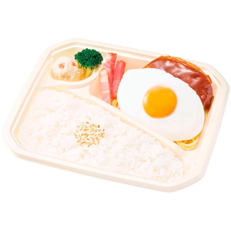 目玉焼きハンバーグ弁当