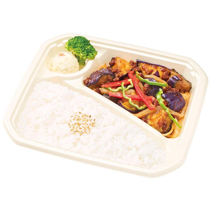 なす味噌炒め弁当