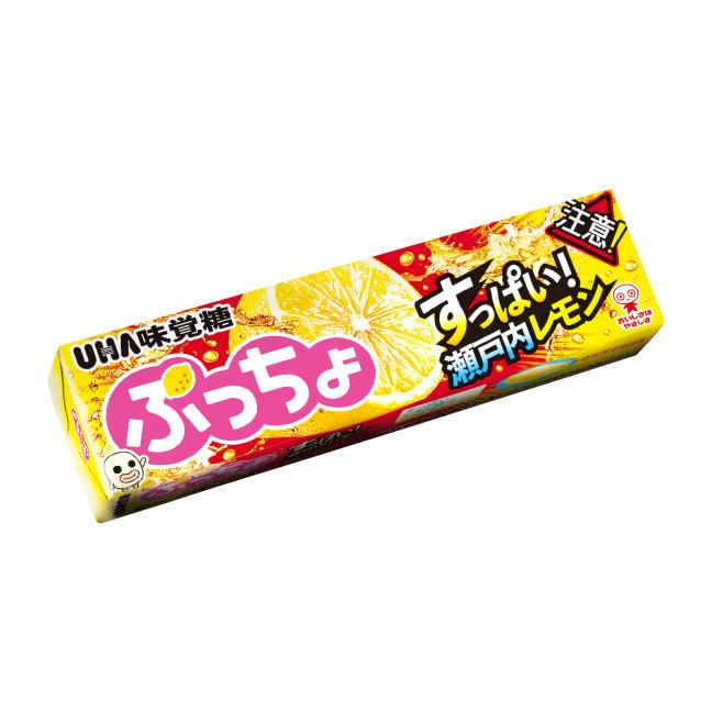 ぷっちょスティックすっぱい瀬戸内レモン