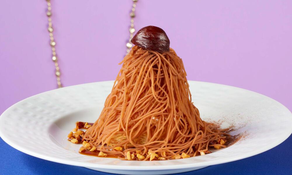 イタリア栗のしぼりたてモンブラン