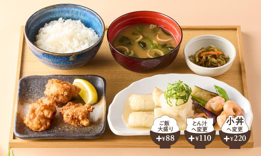 選べるおかず＆はもの梅みぞれ膳