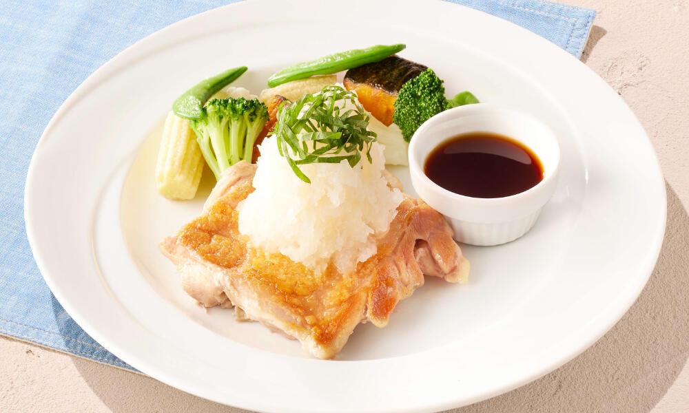 山盛り!!鬼おろしチキンステーキ