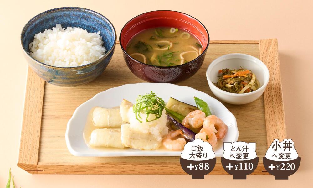 はもの梅みぞれ膳