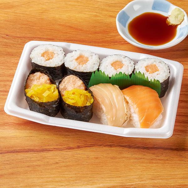 サーモン寿司盛り合わせ