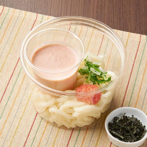【関東・東海・関西】冷し明太クリームうどん