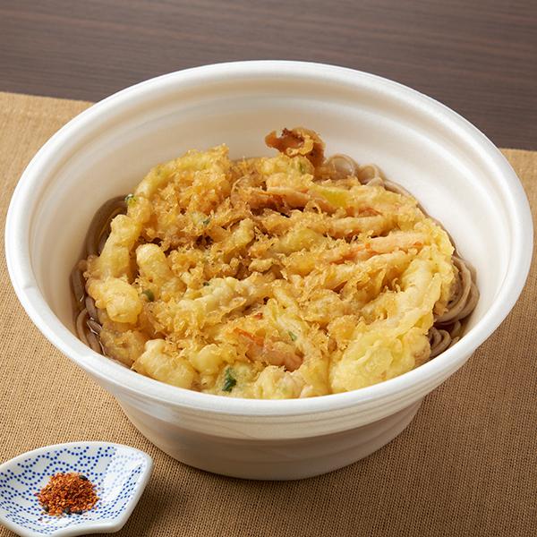 だし香るかき揚げそば