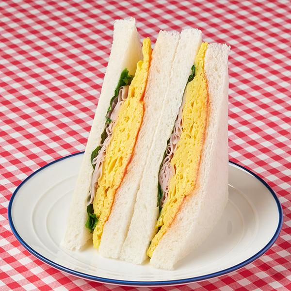 玉子焼&ハムサンド