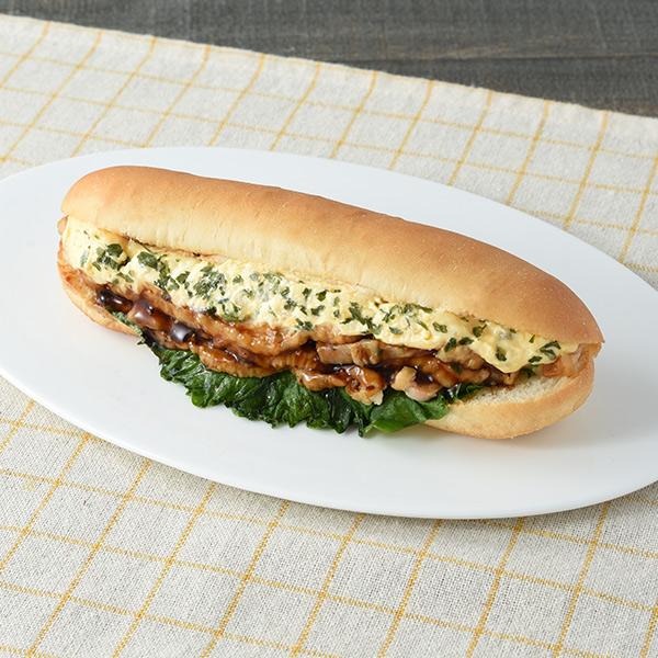 テリヤキチキンたまごコッペ