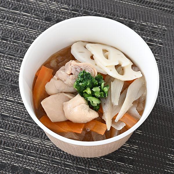 【関東・東海】6品目具材鶏肉と根菜の和風スープ