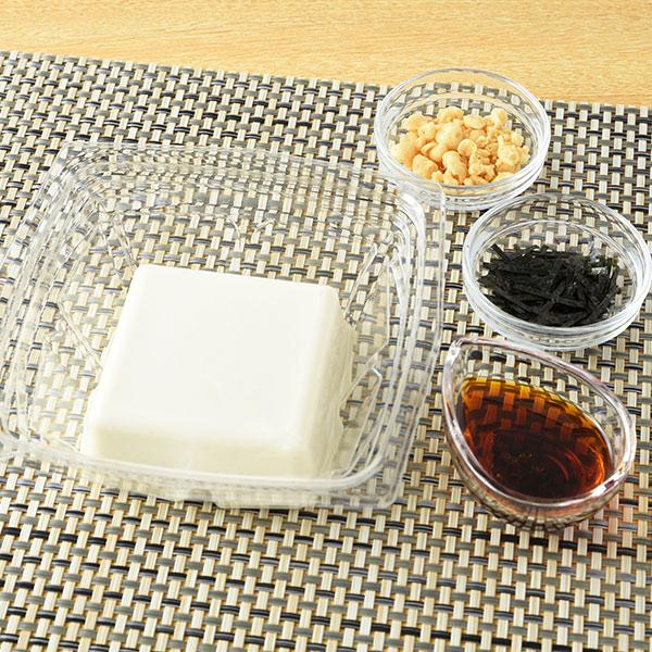サクサク揚げ玉ラー油だれ冷やっこ