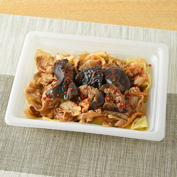 茄子と豚肉の味噌炒め