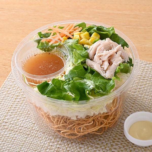 パリパリ麺サラダ