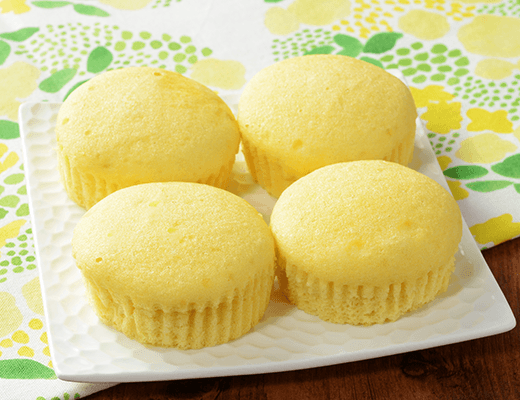 レモン蒸しケーキ4個入
