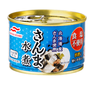 さんま水煮食塩不使用