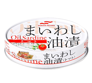 まいわし油漬〈トマト〉エキストラバージンオイル