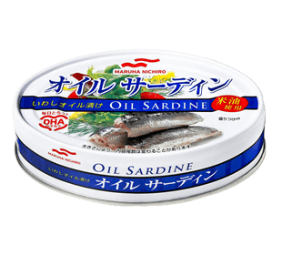 オイルサーディン(米油使用)