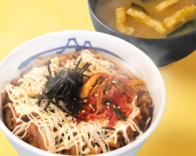 マヨキムチ牛めしあたま大盛