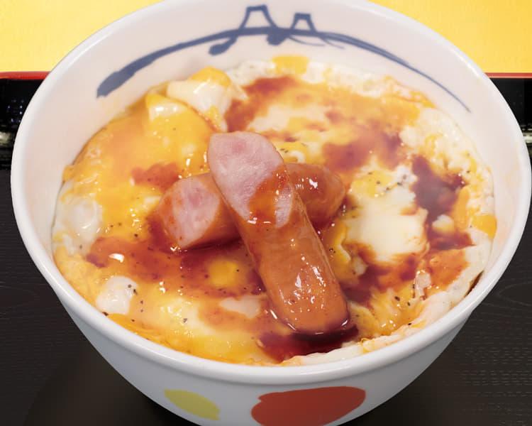 旨辛玉子ソーセージ丼