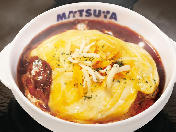 ブラウンソースチーズハンバーグ定食単品