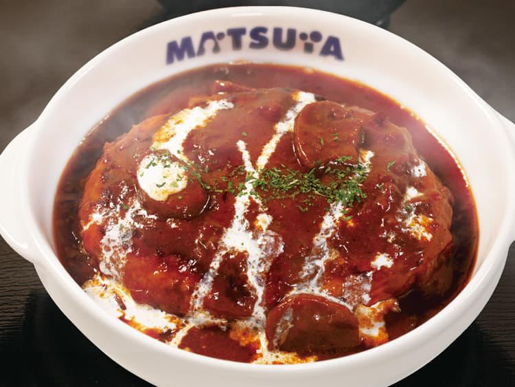 ブラウンソースハンバーグ定食単品