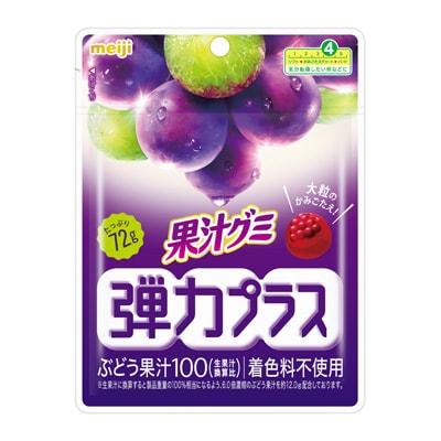 果汁グミ弾力プラスぶどう72g