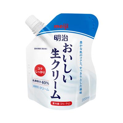 明治おいしい生クリーム200ml