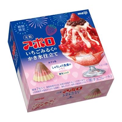 大粒アポロいちごみるくのかき氷仕立て42g