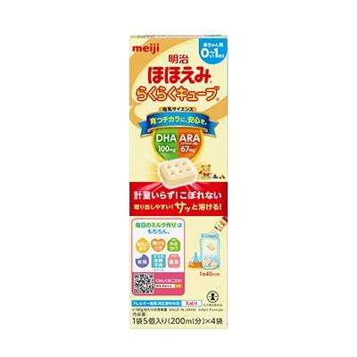 明治ほほえみらくらくキューブ108g（27g×4袋）（小箱）