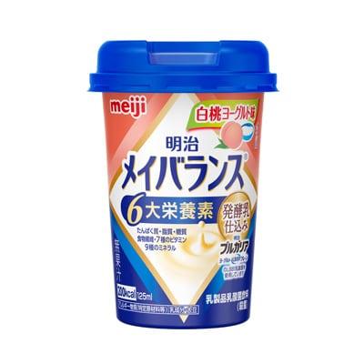 明治メイバランスMiniカップ白桃ヨーグルト味125ml