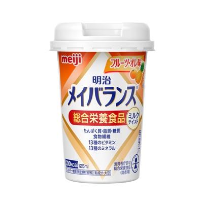 明治メイバランスMiniカップフルーツ・オレ味125ml