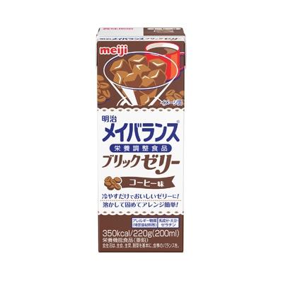 明治メイバランスブリックゼリーコーヒー味220g