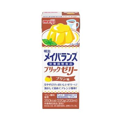 明治メイバランスブリックゼリープリン味220g