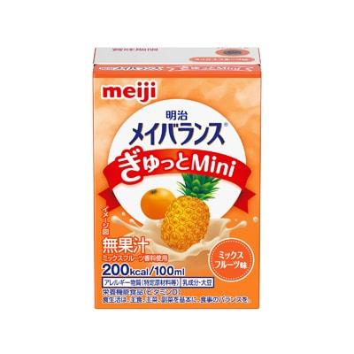 明治メイバランスぎゅっとMiniミックスフルーツ味100ml