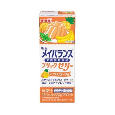 明治メイバランスブリックゼリーミックスフルーツ味220g
