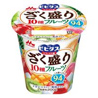 ビヒダスヨーグルトざく盛りフルーツ