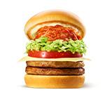 ダブルモスタコスバーガー