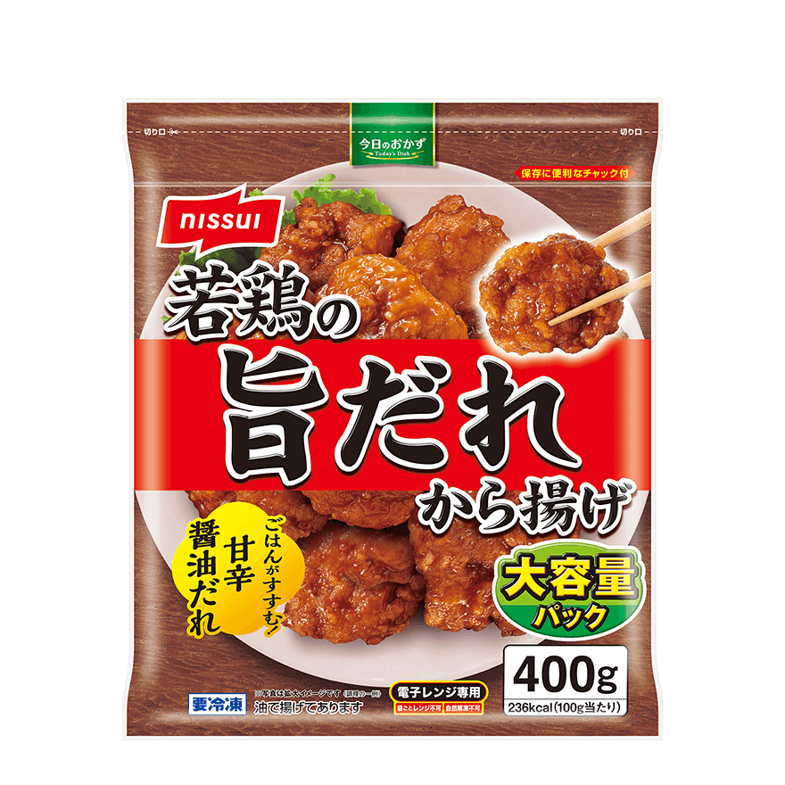 今日のおかず若鶏の旨だれから揚げ（400g）