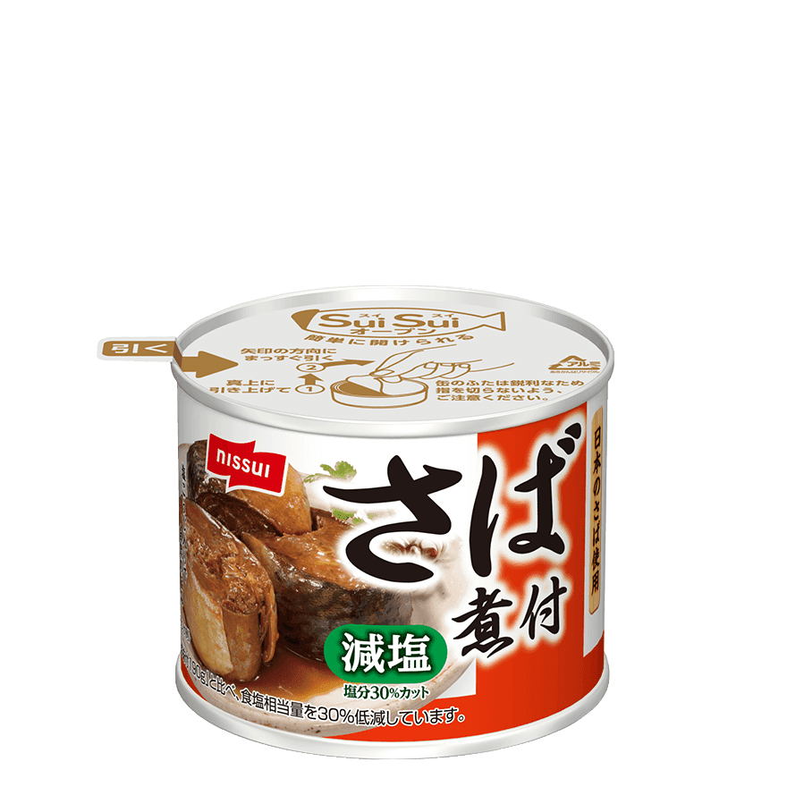 SuiSuiオープン減塩30%さば煮付