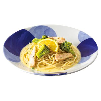 ４１炙りトロサーモンのレモンクリームソース