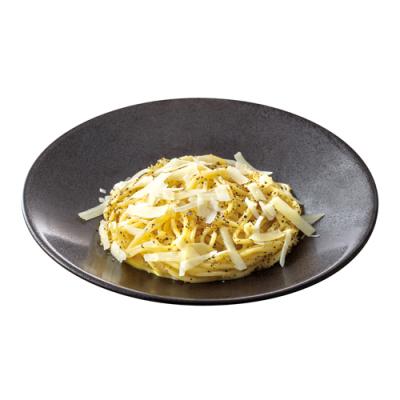 １１ペコリーノチーズの黒胡椒パスタ