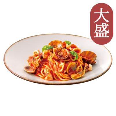 １２【大盛】ヤリイカのボンゴレロッソ