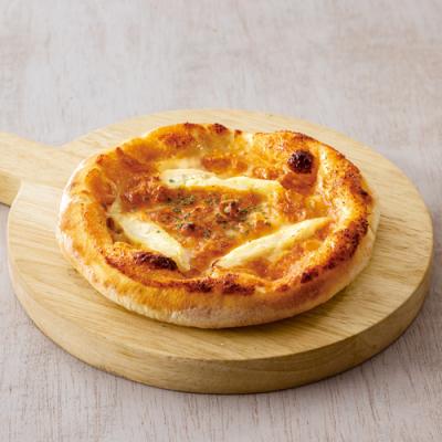 ２０４蒸し鶏の明太マヨピザ