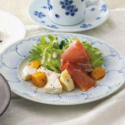 ≪プレミアムコース≫ハモンセラーノとカマンベールマンゴー添え