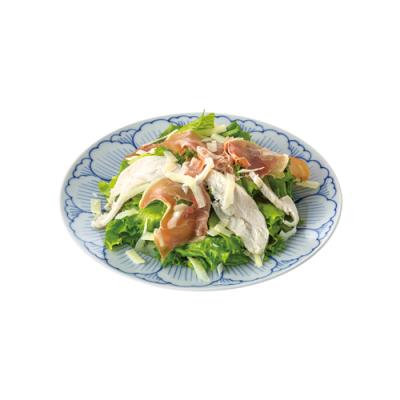 ≪店舗限定≫桜姫鶏とハモンセラーノペコリーノチーズのサラダ