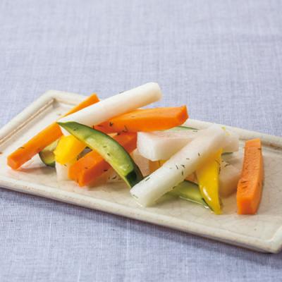 ≪前菜バイキング≫彩り野菜のピクルスディル風味（１００ｇ）