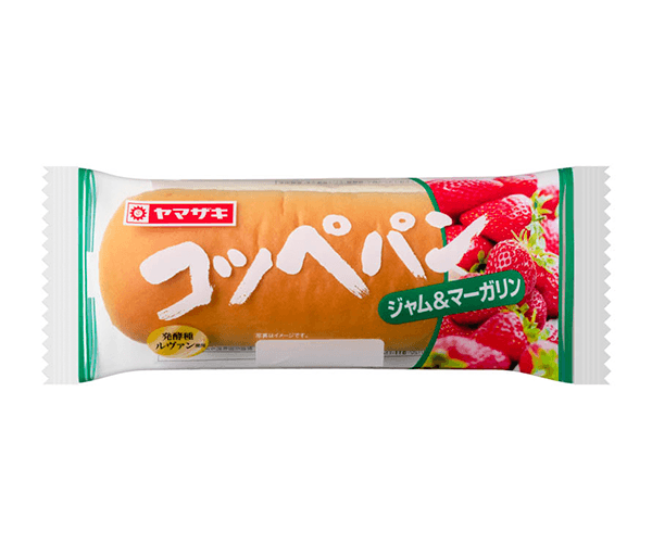 コッペパン（ジャム＆マーガリン）